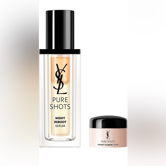 NIB Yves Saint Laurent Pure Shots Overnight Routine 2-Piece Skincare Set limited - Picture 1 of 4